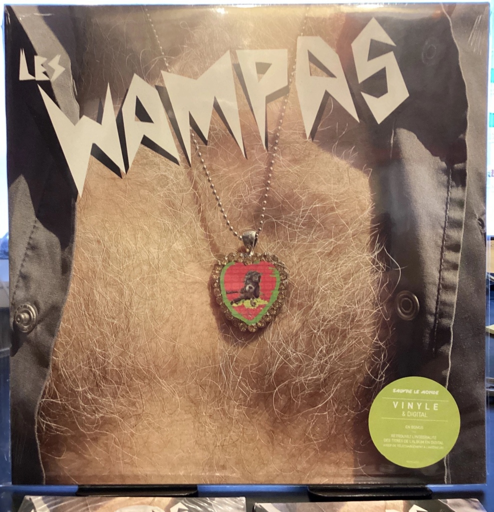 Les Wampas : SAUVRE LE MONDE. Le vinyle neuf sous son blister d’origine 